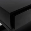 Mebel Elite Консоль для прихожей Ruby 100 см с полкой, чёрная, ME.RUBY/CZ/B - Home Club, изображение 5