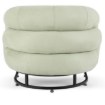 Mebel Elite Кресло для отдыха Carmine, мятный, велюровое, ME.CARMINE/MI/V/FW - Home Club, изображение 5