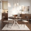 Mebel Elite Стол Lugo, раскладной, 90–190 см, орех/кашмир, ME.LUGO/O/KASZ/S - Home Club, изображение 3