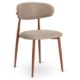 Mebel Elite Стул Flavio, орех/бежевый, ME.FLAVIO/BZ/O/T/K - Home Club