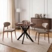 Mebel Elite Стул Flavio, орех/бежевый, ME.FLAVIO/BZ/O/T/K - Home Club, изображение 2
