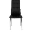Mebel Elite Стілець Molly, чорний, екошкіра, ME.MOLLY/CZ/CH/E/K - Home Club, Зображення 3