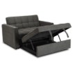 Mebel Elite Раскладной кресло Aster для сна, чёрный, ME.ASTER/CZ/T/SOF - Home Club, изображение 6