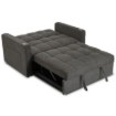 Mebel Elite Раскладной кресло Aster для сна, чёрный, ME.ASTER/CZ/T/SOF - Home Club, изображение 7