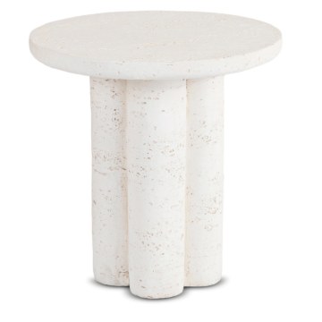 Mebel Elite Столик Brok 46 см, кремовый/бежевый, современный, ME.BROK/KR-BZ/MGO/L - Home Club