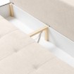 Mebel Elite Раскладной диван Morana кремового цвета, COM.VERA/VERITA03/SOF - Home Club, изображение 7
