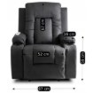 Mebel Elite Раскладной массажный кресло Box, чёрный, искусственная кожа, ME.BOX/CZ/E/FW - Home Club, изображение 18