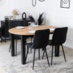 Mebel Elite Стілець Peru 2, чорний, ME.PERU2/CZ/T/K - Home Club, Зображення 4