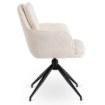 Mebel Elite Вращающееся кресло Akita кремового цвета из вельвета, ME.AKITA/KR/SZTR/K - Home Club, изображение 5