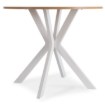 Mebel Elite Стіл Lauren 90 см, дуб/білий, ME.LAUREN/D/B/S90 - Home Club, Зображення 5