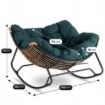 Mebel Elite Кресло-качалка Elton, зелёного цвета, ME.ELTON/Z/T/FW - Home Club, изображение 7