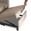 Mebel Elite Раскладной кресло Solor, бежевый, из вельвета, ME.SOLOR/BZ/CZ/SZTR/FW - Home Club, изображение 13