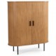 Mebel Elite Комод Trish 100 см, дводверна, розсувна, дуб, ME.TRISH/D/KOM100 - Home Club