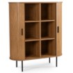 Mebel Elite Комод Trish 100 см, двухдверный, с выдвижными ящиками, дуб, ME.TRISH/D/KOM100 - Home Club, изображение 3
