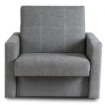 Mebel Elite Одноместное кресло-кровать Milan 1, серого цвета, PPHUE.MAJA1/POLARIS19/FW - Home Club, изображение 3