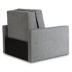 Mebel Elite Одноместное кресло-кровать Milan 1, серого цвета, PPHUE.MAJA1/POLARIS19/FW - Home Club, изображение 5