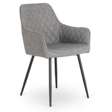 Mebel Elite Стул Bresso 2, серый, ME.BRESSO2/P/CZ/T/K - Home Club