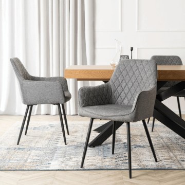 Mebel Elite Стул Bresso 2, серый, ME.BRESSO2/P/CZ/T/K - Home Club