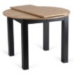 Mebel Elite Стол Harry, раскладной, 102–142 см, дуб Artisan/чёрный, W.HARRY/DA/CZ/S - Home Club, изображение 4