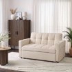 Mebel Elite Раскладной кресло-кровать Aster для сна, бежевого цвета, ME.ASTER/BZ/T/SOF - Home Club, изображение 2