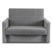 Mebel Elite Двухместное кресло-кровать Milan 2, серого цвета, PPHUE.MAJA2/POLARIS19/FW - Home Club, изображение 3