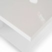 Mebel Elite Стіл Clark, розкладний, 120–160 см, білий глянцевий, PM.DUBAJ/B/PL/S - Home Club, Зображення 7