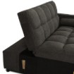 Mebel Elite Раскладной кресло Corra для сна, чёрный, ME.CORRA/CZ/T/SOF - Home Club, изображение 10