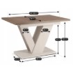 Mebel Elite Стол Clark, раскладной, 120–160 см, орех/кашмир, PM.DUBAJ/O/KASZ/S - Home Club, изображение 10