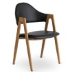 Mebel Elite Стул Willy, чёрный, из экокожи, ME.WILLY/CZ/E/K - Home Club
