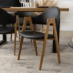 Mebel Elite Стул Willy, чёрный, из экокожи, ME.WILLY/CZ/E/K - Home Club, изображение 3