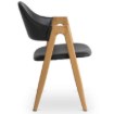 Mebel Elite Стул Willy, чёрный, из экокожи, ME.WILLY/CZ/E/K - Home Club, изображение 7