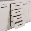 Mebel Elite Комод Blago 190 см, цвет «Кашмир», W.LUNA/KASZ/KOM4D4S - Home Club, изображение 4