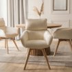 Mebel Elite Вращающееся кресло Dias кремового цвета из букле, ME.DIAS/KR/TB/K - Home Club, изображение 3