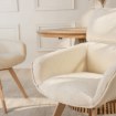 Mebel Elite Вращающееся кресло Dias кремового цвета из букле, ME.DIAS/KR/TB/K - Home Club, изображение 4
