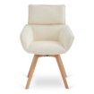 Mebel Elite Вращающееся кресло Dias кремового цвета из букле, ME.DIAS/KR/TB/K - Home Club, изображение 7