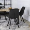Mebel Elite Стілець Rick, чорний, велюровий, ME.RICK/CZ/V/K - Home Club, Зображення 4