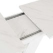 Mebel Elite Стіл Clark, розкладний, 120–160 см, білий мармур, PM.DUBAJ/BM/S - Home Club, Зображення 7