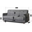 Mebel Elite Раскладной диван Tivoli, серый, PPHUE.MATTEO/SALLY9/WER - Home Club, изображение 5