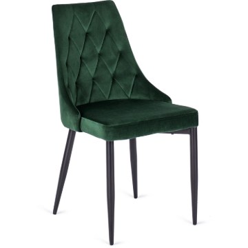 Mebel Elite Стілець Cork зеленого кольору з велюру, ME.CORK/Z/V/K - Home Club