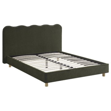 Mebel Elite Кровать 160x200 Izmir, зеленая, ME.IZMIR/160/Z/T/LOZ - Home Club