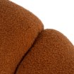 Mebel Elite Поворотне крісло для відпочинку Pettit з пуфом Rudy Boucle, ME.PETTIT/RD/TB/FW - Home Club, Зображення 4