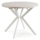 Mebel Elite Стол Dorian, раскладной, 80–160 см, цвет «кашемир»/белый, ME.DORIAN/KASZ/B/S - Home Club