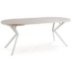 Mebel Elite Стол Dorian, раскладной, 80–160 см, цвет «кашемир»/белый, ME.DORIAN/KASZ/B/S - Home Club, изображение 5