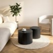 Mebel Elite Набор столиков Leila, черный, ME.LEILA/CZ/L - Home Club, изображение 2
