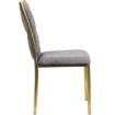 Mebel Elite Стул Dan, серый, плетеный, велюровый, ME.DAN/P/ZL/V/K - Home Club, изображение 4
