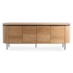 Mebel Elite Комод Beck 200 см, четырёхдверный, дуб, ME.BECK/D/KOM200 - Home Club, изображение 4