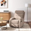 Mebel Elite Раскладной кресло Kobe, бежевый велюр, ME.KOBE/BZ/V/FW - Home Club, изображение 2