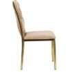 Mebel Elite Стул Dan, бежевый, плетеный, велюровый, ME.DAN/BZ/ZL/V/K - Home Club, изображение 4