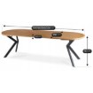 Mebel Elite Стіл Lukas, розкладний, 100–250 см, дуб золотистий/чорний, ME.LUKAS/DZ/CZ/S - Home Club, Зображення 9
