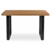 Mebel Elite Розкладний стіл Tomas 130–230 см, дуб золотистий/чорний, ME.TOMAS/DZ/S - Home Club, Зображення 10